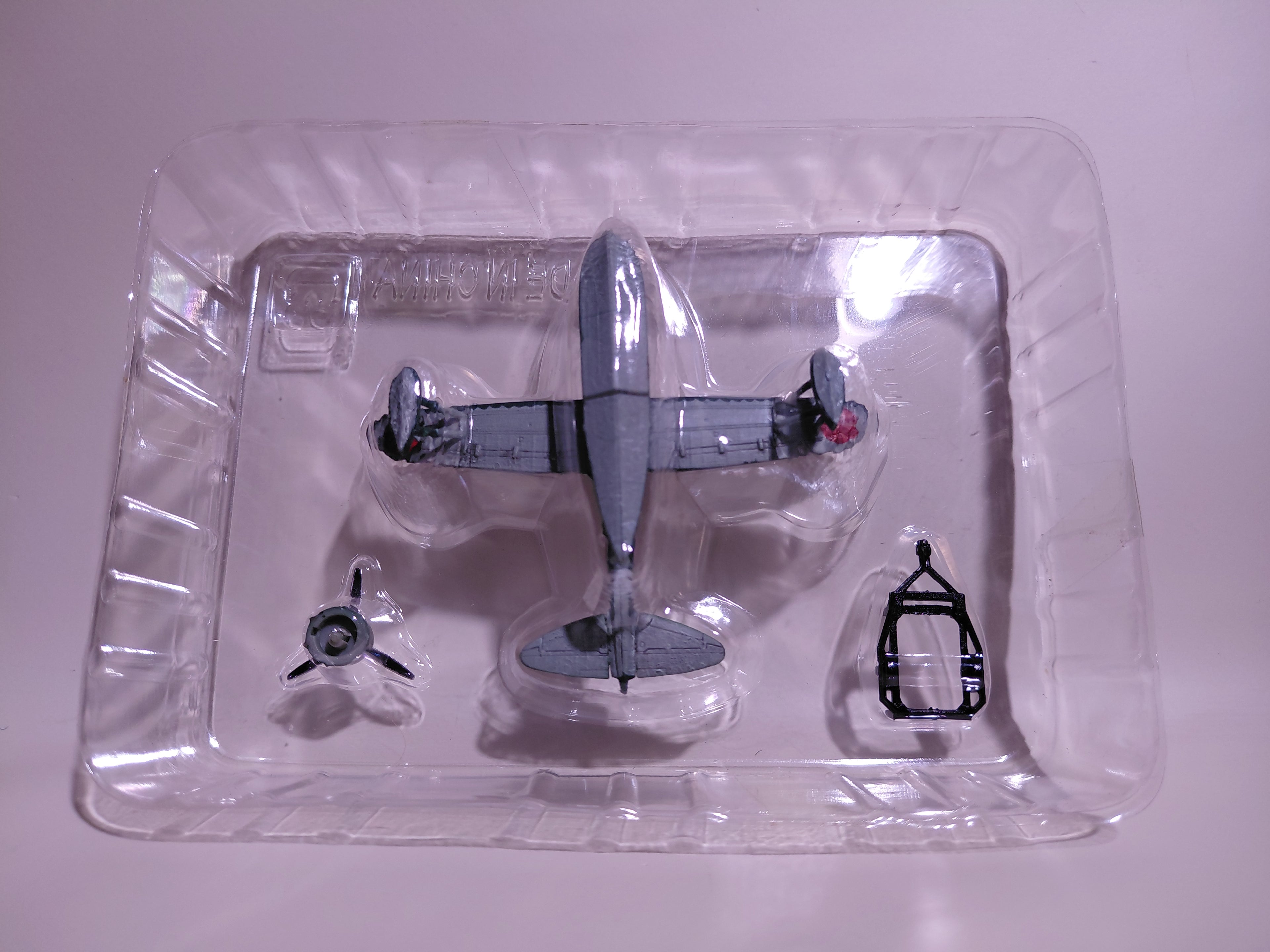 F-toys Workshop Vol.5 Seaplane Collection #01b. Zero Observation Aircraft Type 11 Early Model mounted on the special seaplane tender Kamikawa Maru