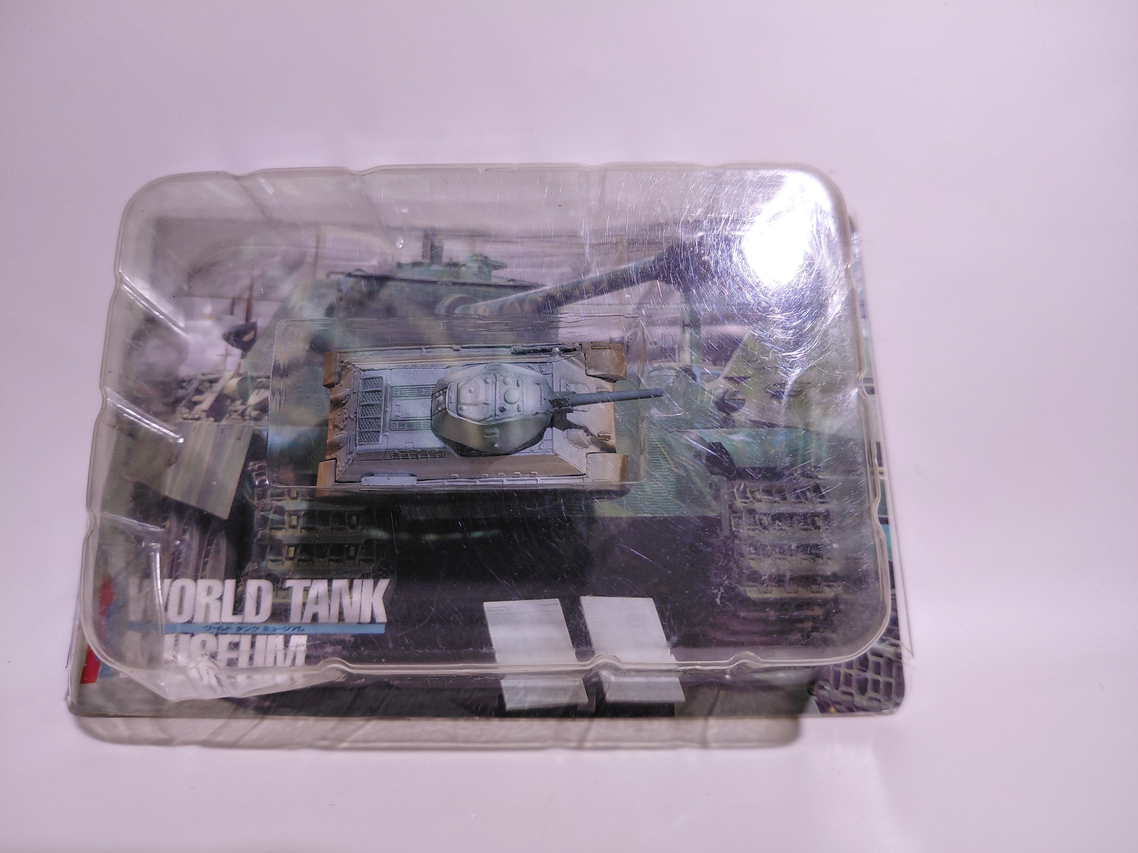 Takara 1/144 World Tank Museum 3.  (#52) Russian T34/76 winter wash
