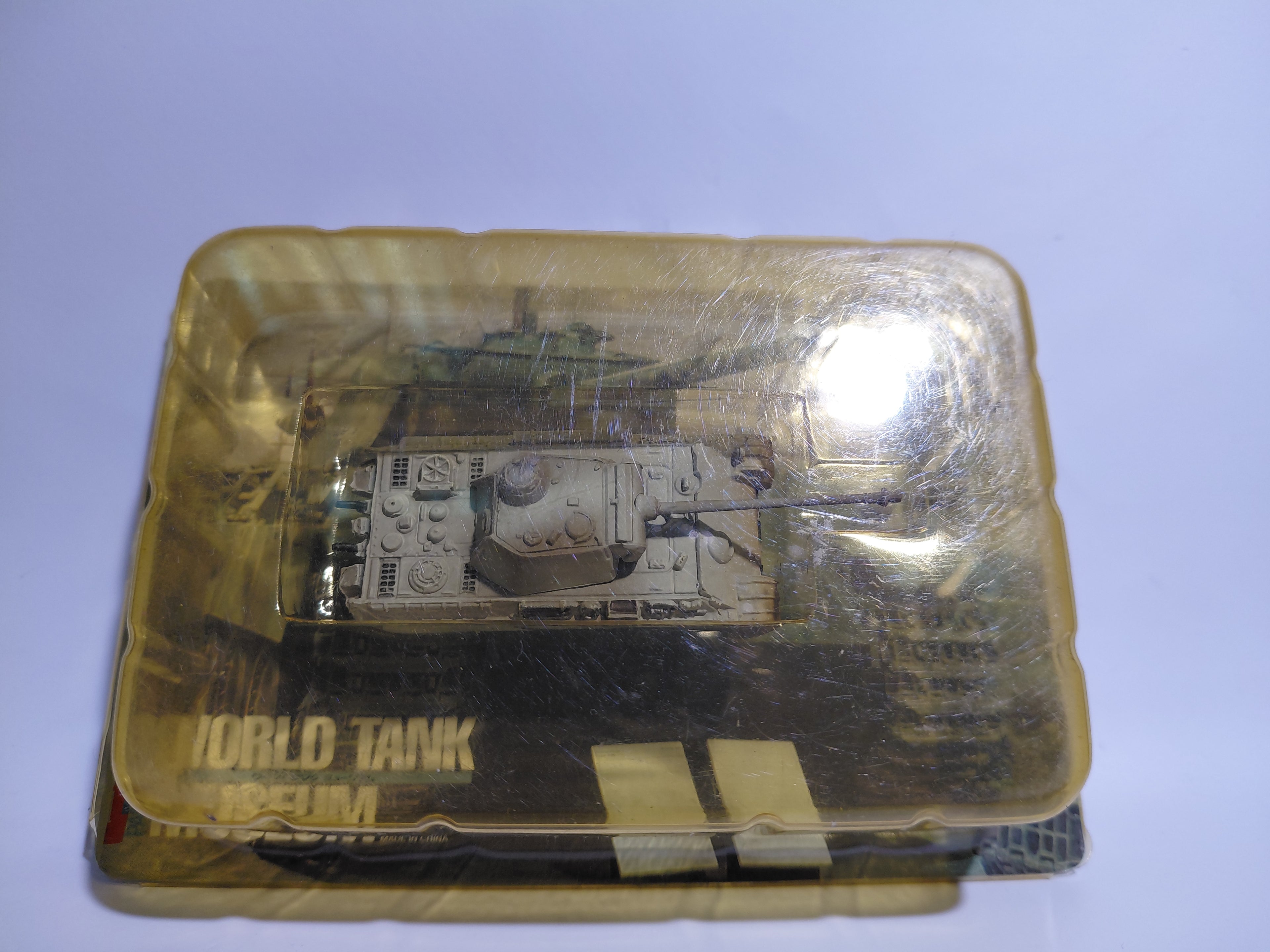 Takara 1/144 World Tank Museum 3. (#54) German Panzer V tank winter wash