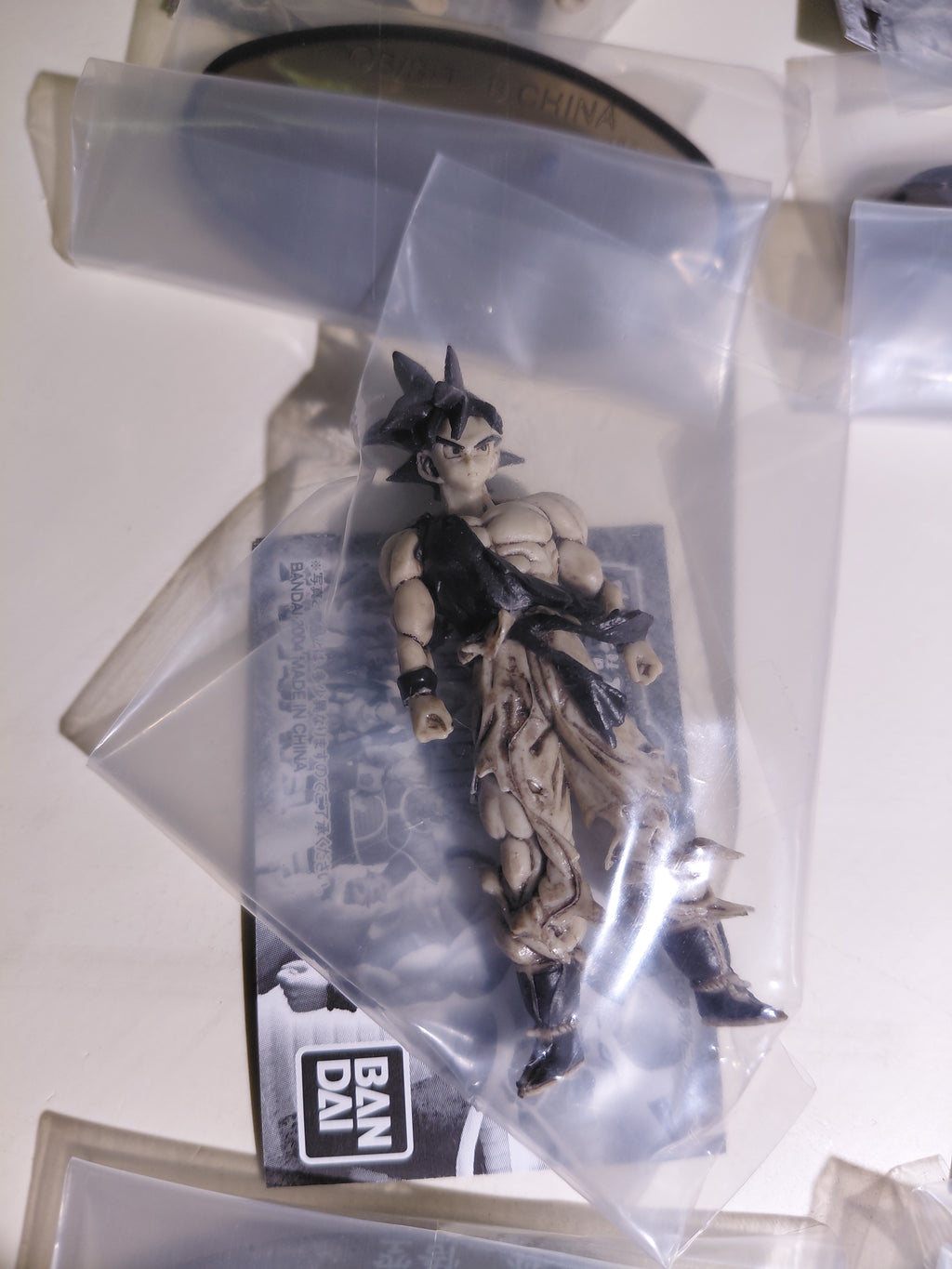 Bandai Dragon Ball Z Mini Figure Soul of Hyper Figuration vol.2 9pcs Set black and silver monochrome version