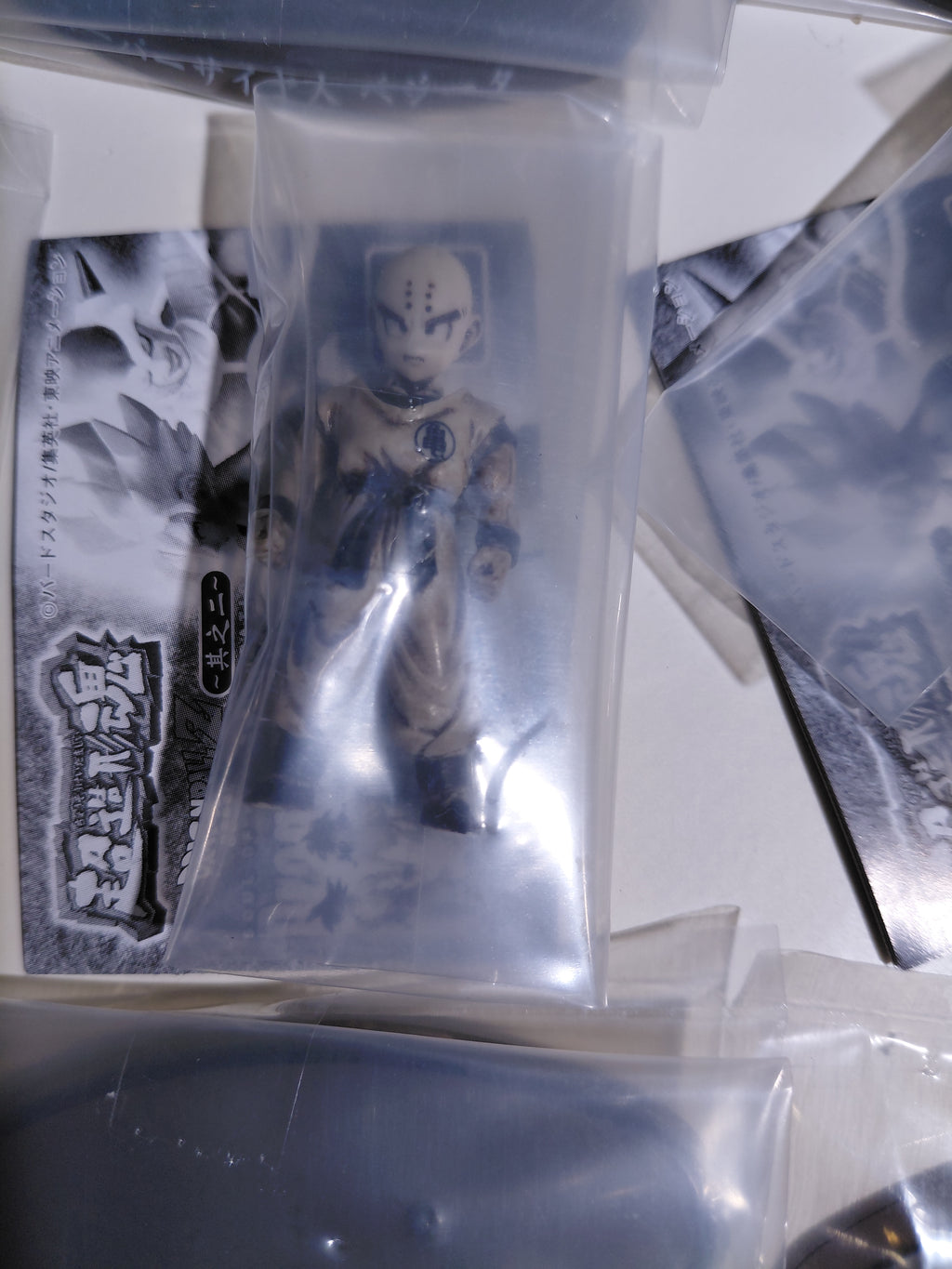 Bandai Dragon Ball Z Mini Figure Soul of Hyper Figuration vol.2 9pcs Set black and silver monochrome version