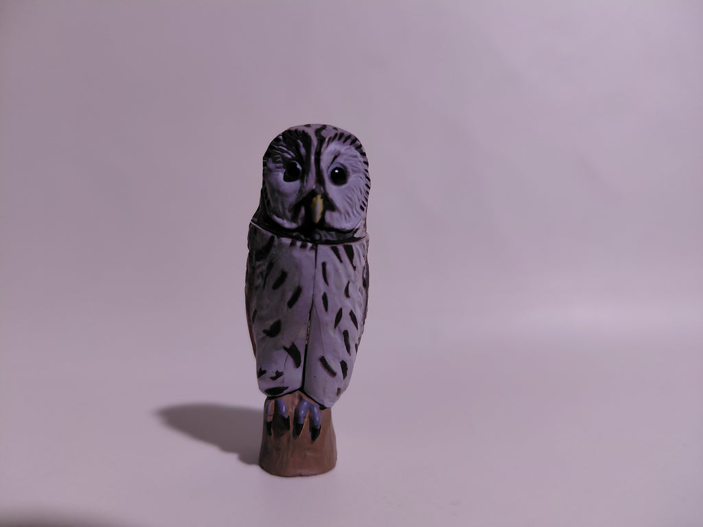 Miniature Ural owl  Figurine - Furuta