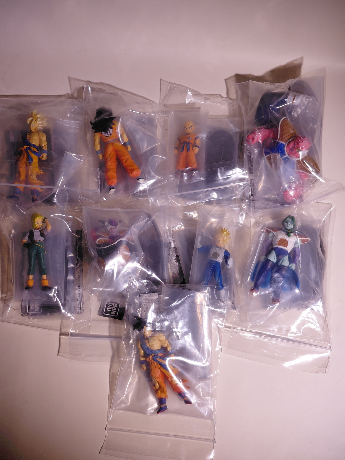 Bandai Dragon Ball Z Mini Figure Soul of Hyper Figuration vol.2 9pcs Set Color Version