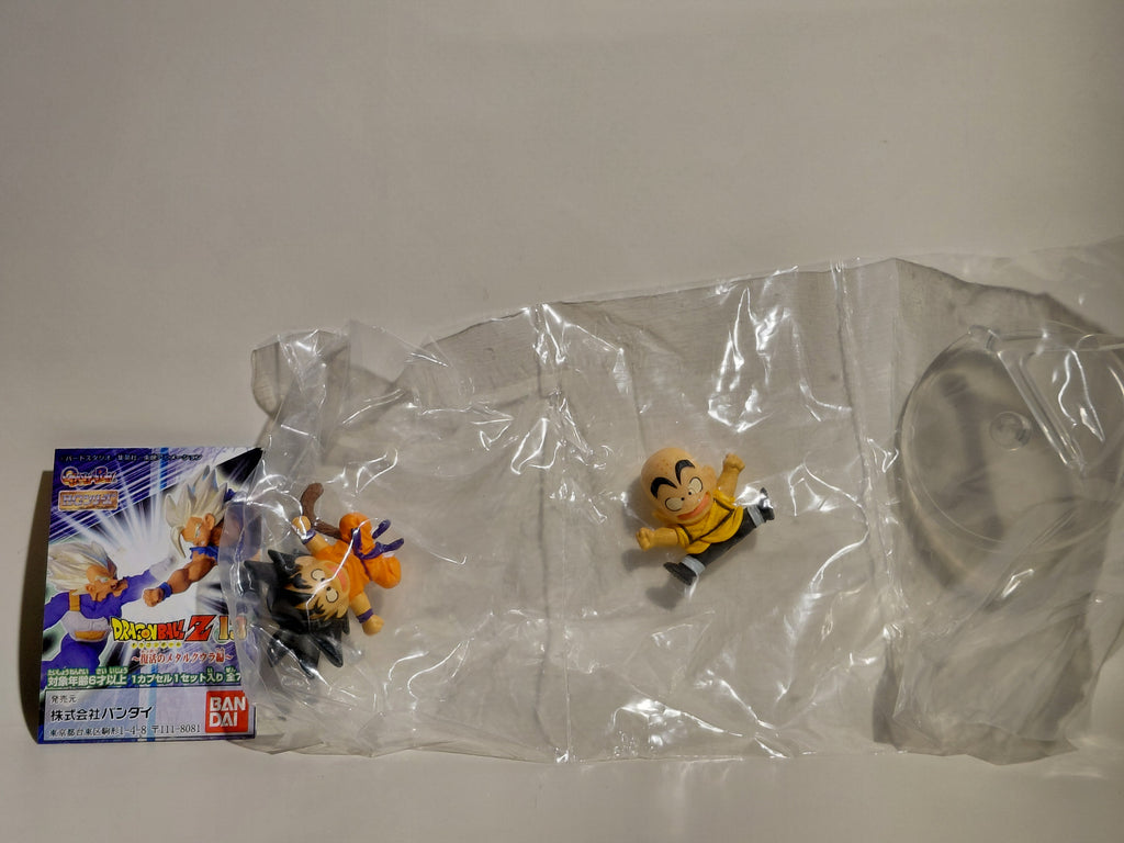 Bandai Dragon ball Z HG Gashapon Figure Part 13 Goku & Krillin
