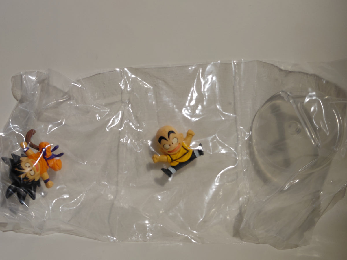 Bandai Dragon ball Z HG Gashapon Figure Part 13 Goku & Krillin