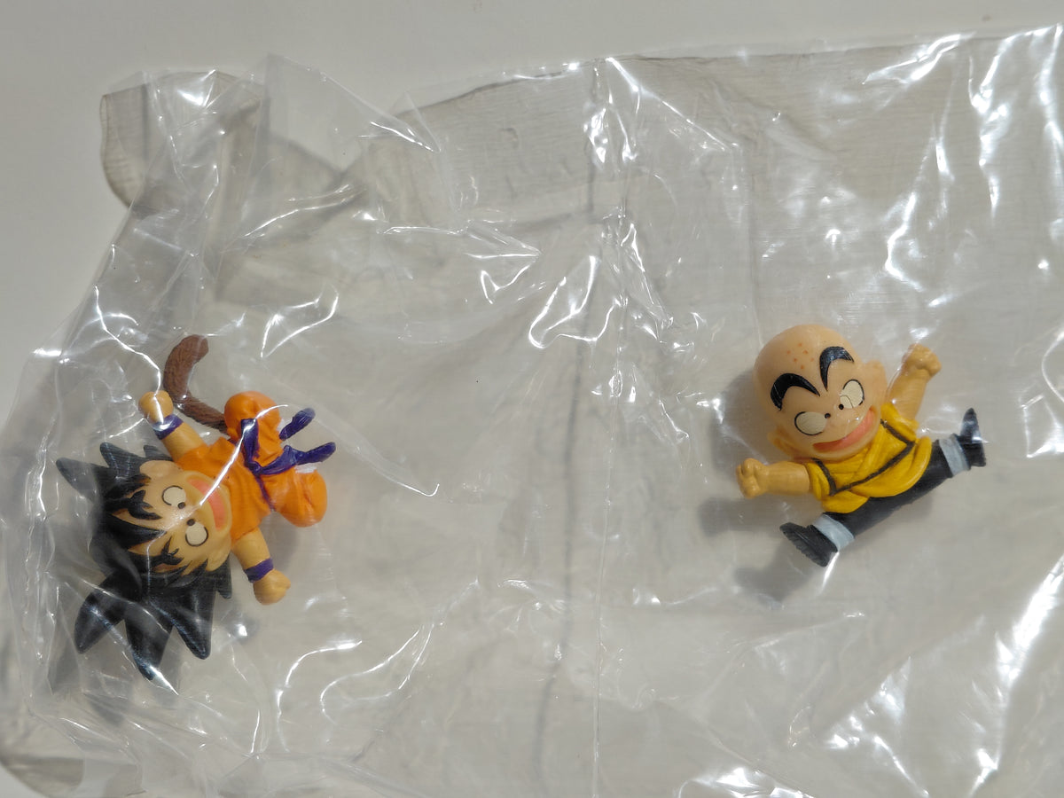 Bandai Dragon ball Z HG Gashapon Figure Part 13 Goku & Krillin