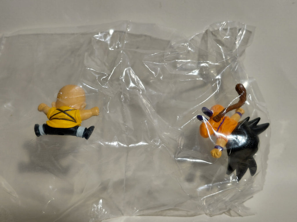 Bandai Dragon ball Z HG Gashapon Figure Part 13 Goku & Krillin