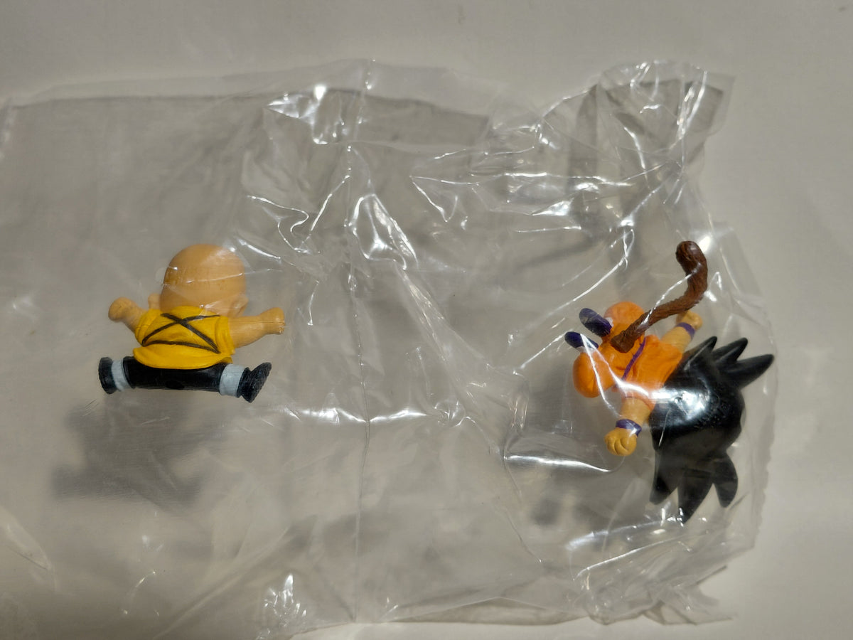 Bandai Dragon ball Z HG Gashapon Figure Part 13 Goku & Krillin