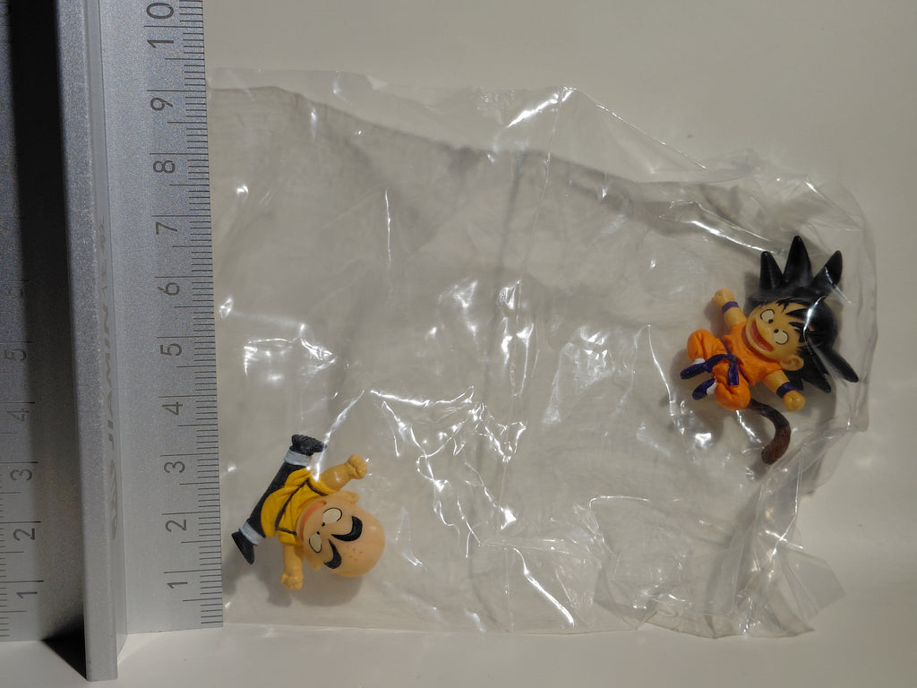 Bandai Dragon ball Z HG Gashapon Figure Part 13 Goku & Krillin