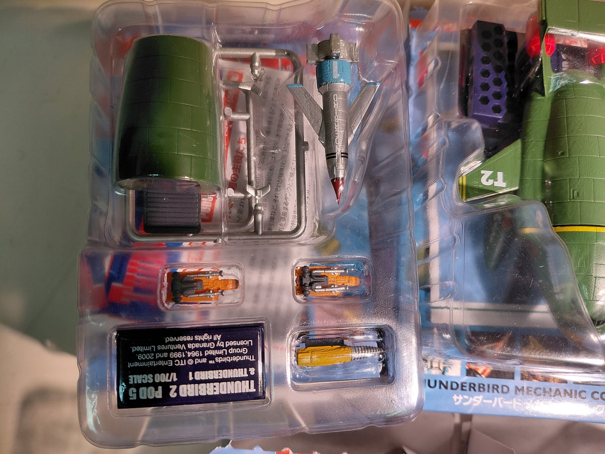 F-toys Thunderbirds Mechanic Collection Full Set of 5