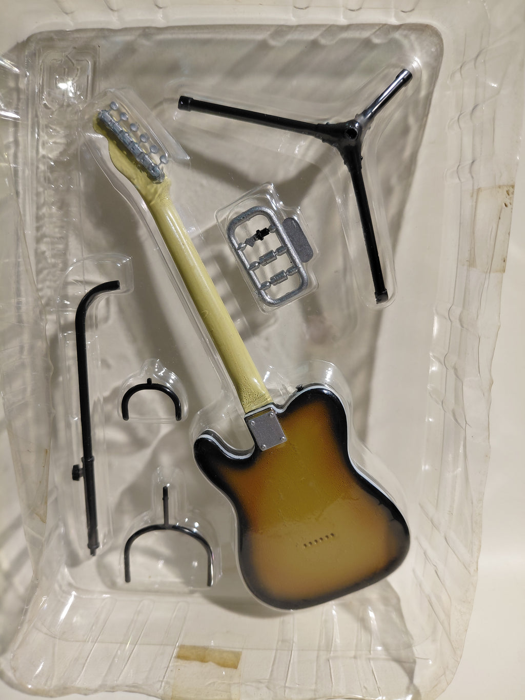 F-toys Fender Guitar Collection 60s Custom TELECASTER - Custom Telecaster - 3 colors Sunburst "Fender Guitar Collection"