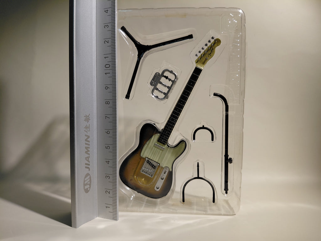 F-toys Fender Guitar Collection 60s Custom TELECASTER - Custom Telecaster - 3 colors Sunburst "Fender Guitar Collection"