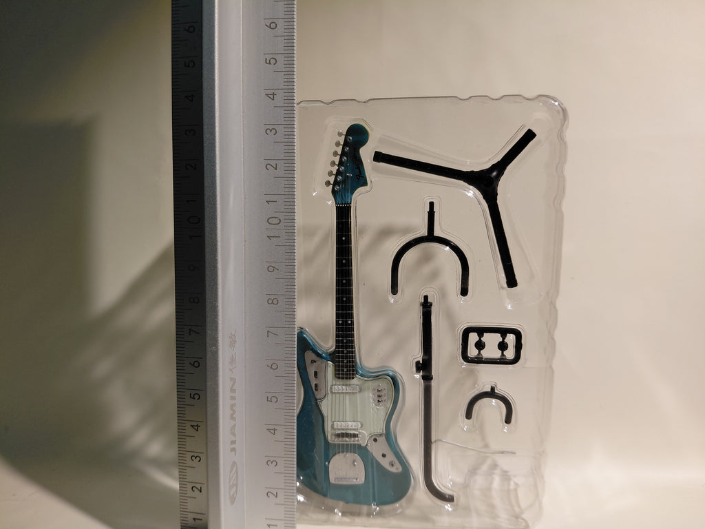 Fender 1/8 Guitar Collection 2 '62 Jaguar Sherwood Green Metallic