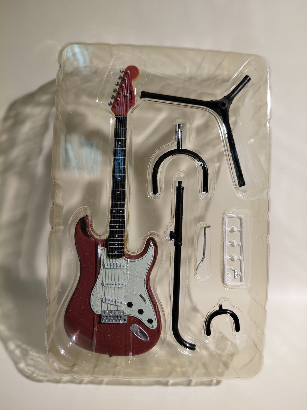 Fender 1/8 Guitar Collection 2 '62 Stratocaster Matching Head Candy Apple Red