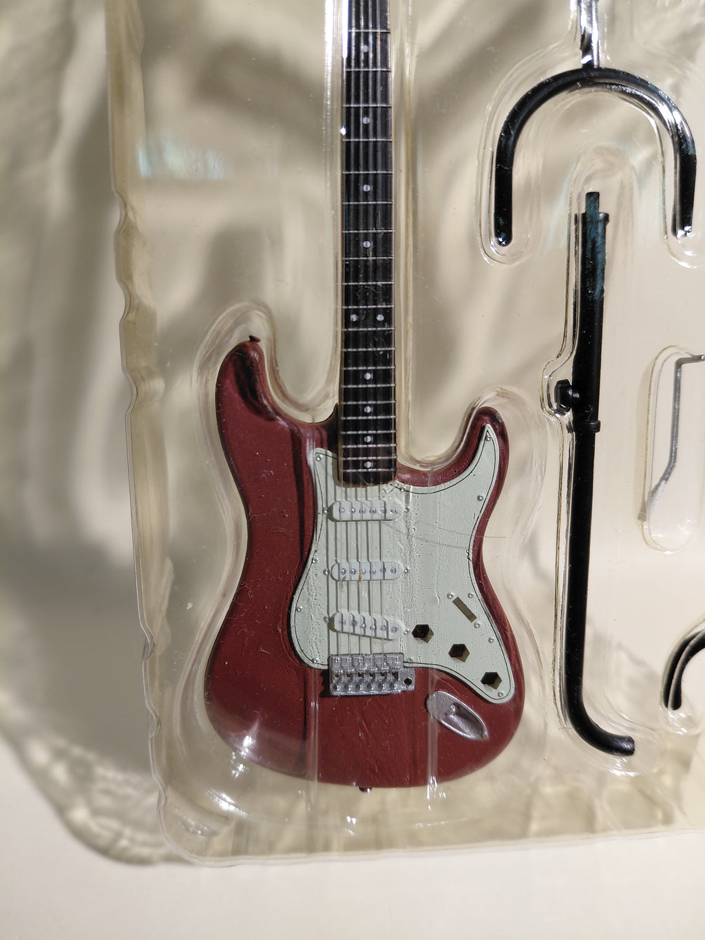Fender 1/8 Guitar Collection 2 '62 Stratocaster Matching Head Candy Apple Red
