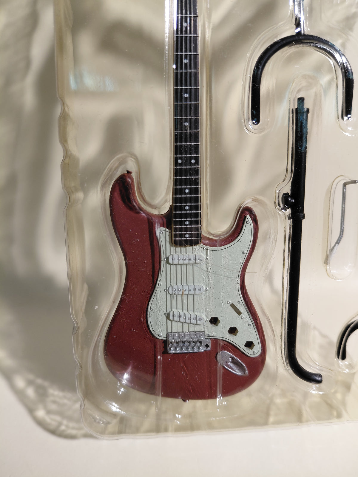 Fender 1/8 Guitar Collection 2 '62 Stratocaster Matching Head Candy Apple Red