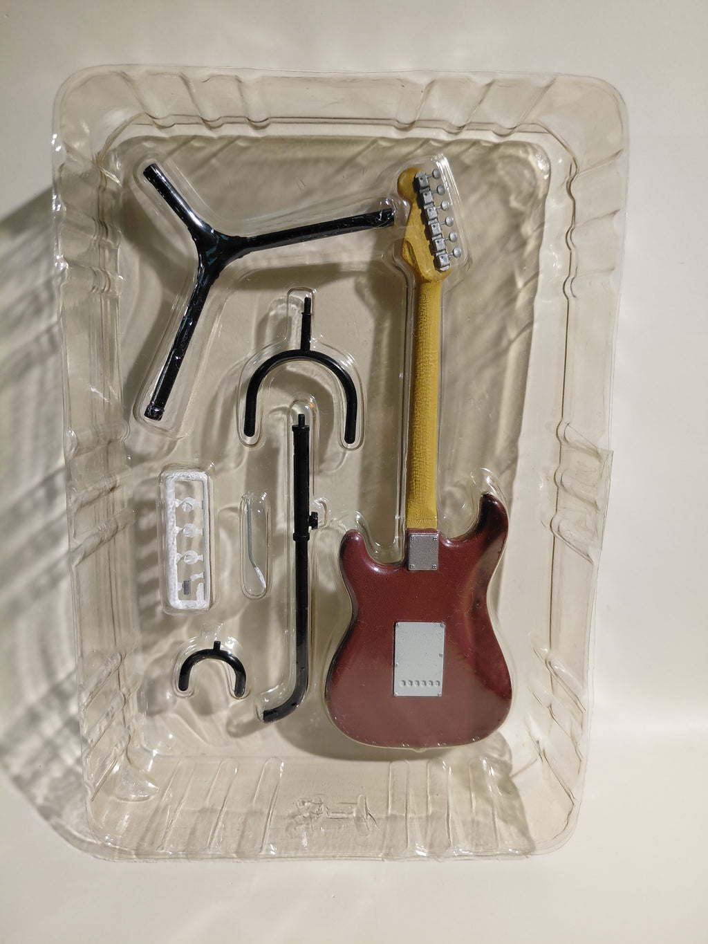 Fender 1/8 Guitar Collection 2 '62 Stratocaster Matching Head Candy Apple Red