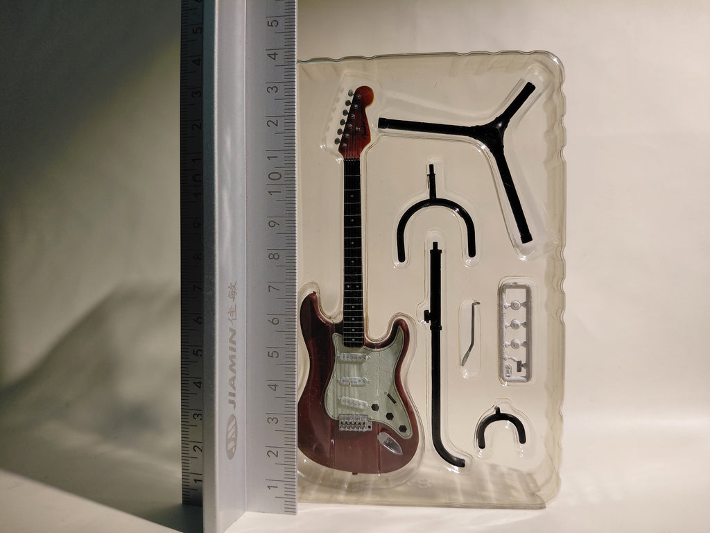 Fender 1/8 Guitar Collection 2 '62 Stratocaster Matching Head Candy Apple Red