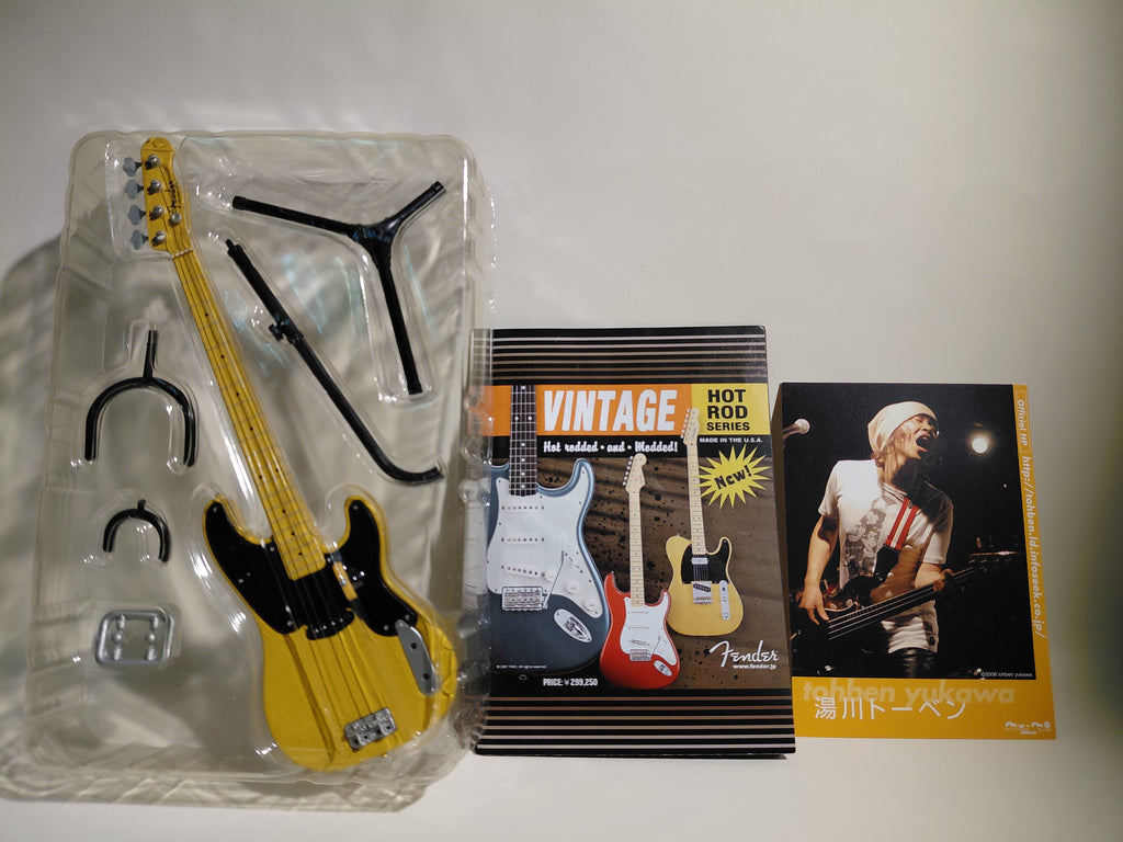 Fender 1/8 Guitar Collection 2 51' Original Precision Bass Yellow & Black Barbie