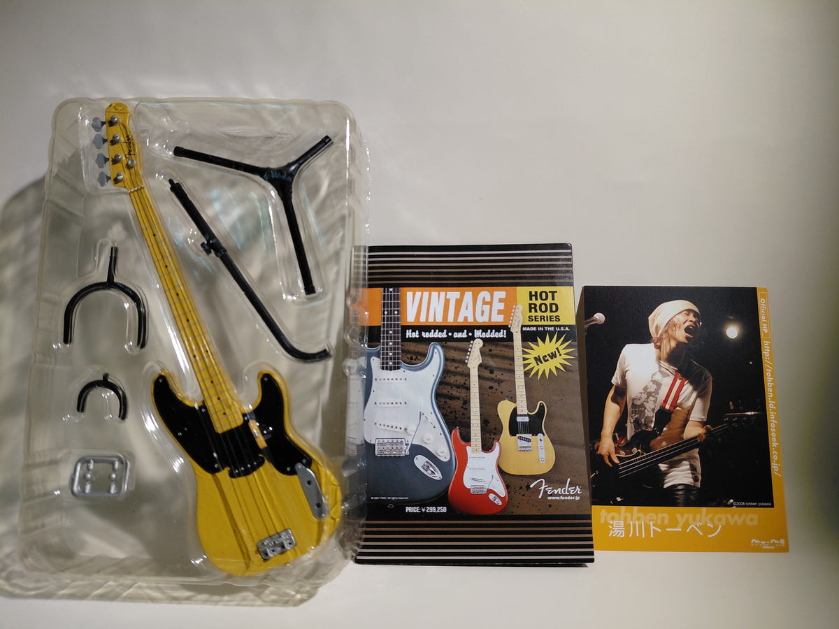 Fender 1/8 Guitar Collection 2 51' Original Precision Bass Yellow & Black Barbie