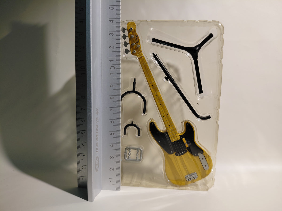 Fender 1/8 Guitar Collection 2 51' Original Precision Bass Yellow & Black Barbie