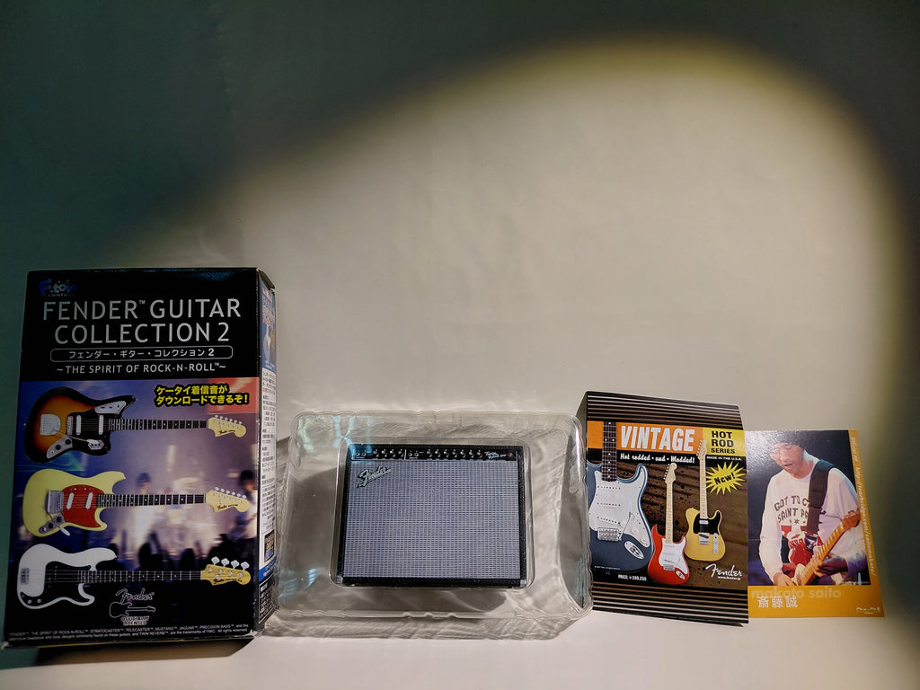 Fender 1/8 Guitar Collection 2 ~Amplifier '65 Twin Reverb Fender Guitar Musical Instrument Miniature