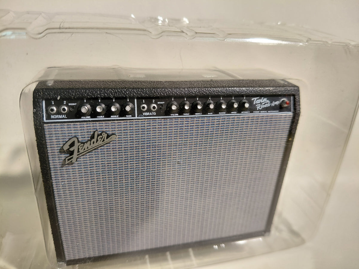 Fender 1/8 Guitar Collection 2 ~Amplifier '65 Twin Reverb Fender Guitar Musical Instrument Miniature