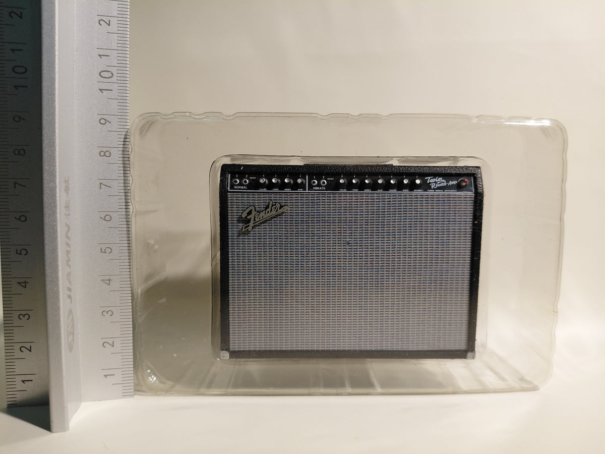 Fender 1/8 Guitar Collection 2 ~Amplifier '65 Twin Reverb Fender Guitar Musical Instrument Miniature
