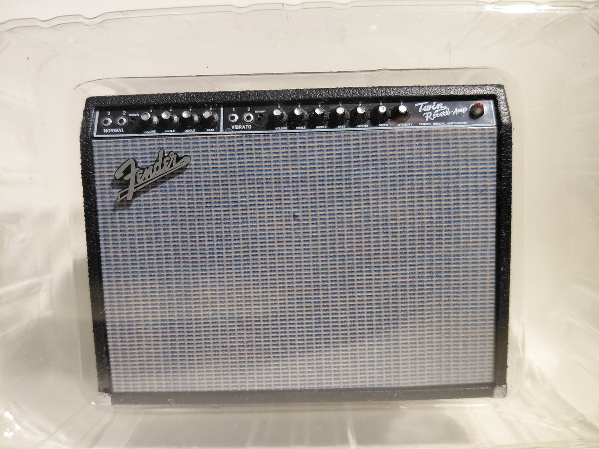 Fender 1/8 Guitar Collection 2 ~Amplifier '65 Twin Reverb Fender Guitar Musical Instrument Miniature