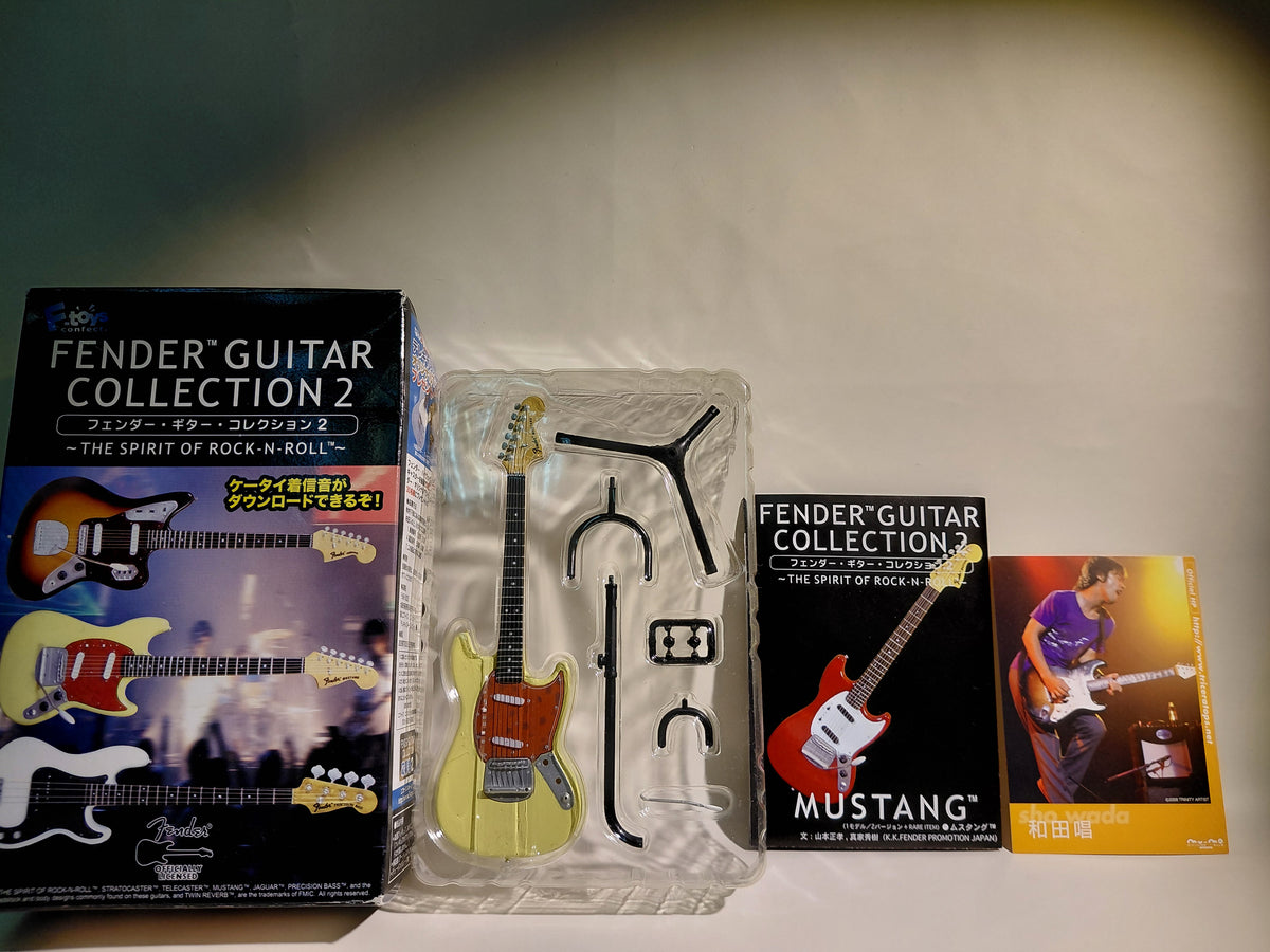 Fender 1/8 Guitar Collection 2 ~ '67 Mustang Yellow