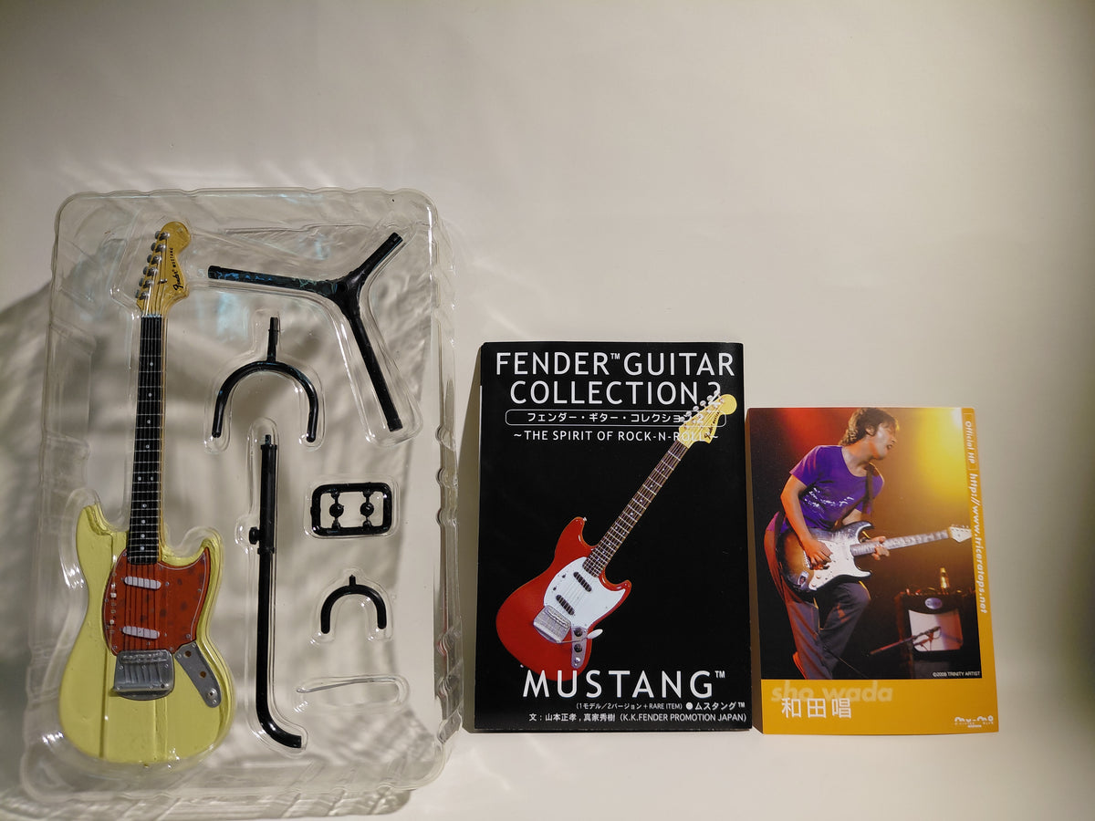 Fender 1/8 Guitar Collection 2 ~ '67 Mustang Yellow