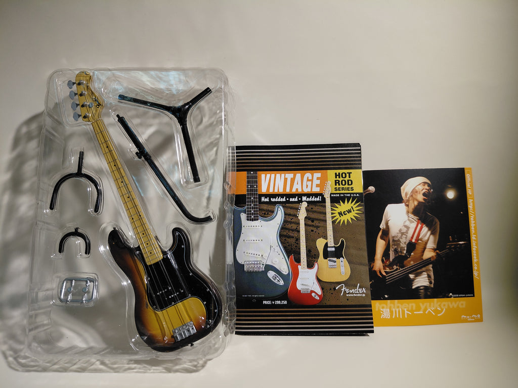 Fender 1/8 Guitar Collection 2 ~ '70s Precision Bass 3-Color Sunburst