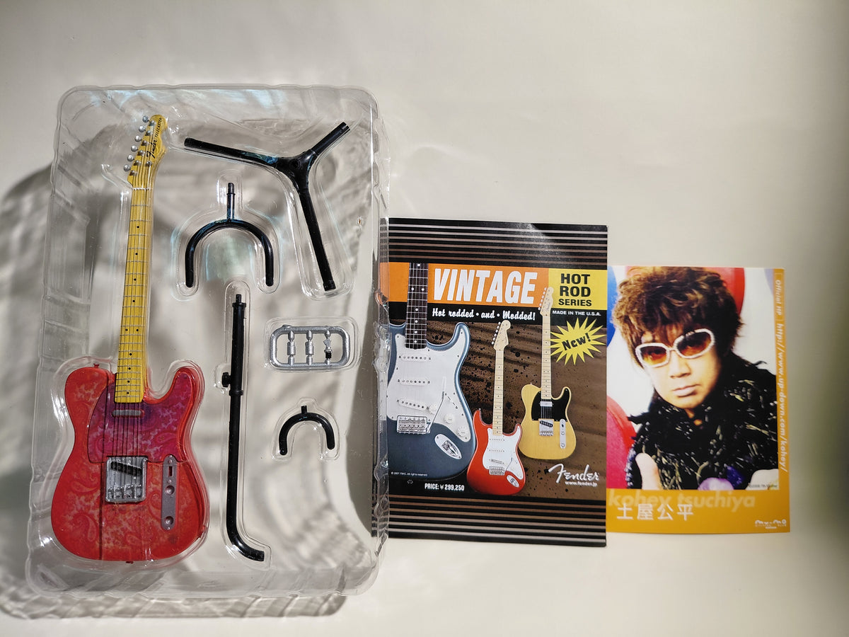 Fender 1/8 Guitar Collection 2 ~ TELECASTER ROCK N ROLL SECRET ITEM