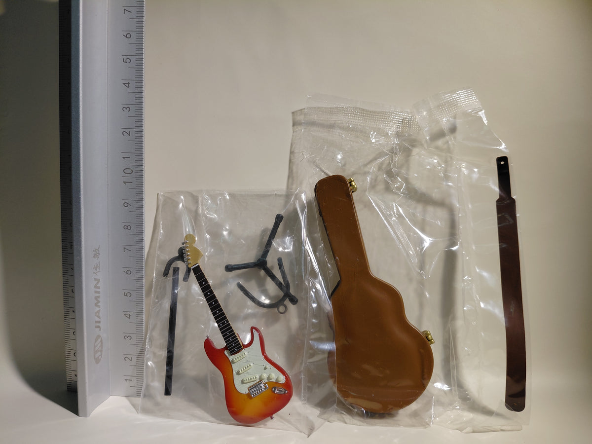 BECK 1/12 Acoustic Guitar Collection Stratocaster Type B (Hyodo Model) + Guitar Case Type B Special Version with Flocked Interior [Ryusuke Model] 5th- ⑩