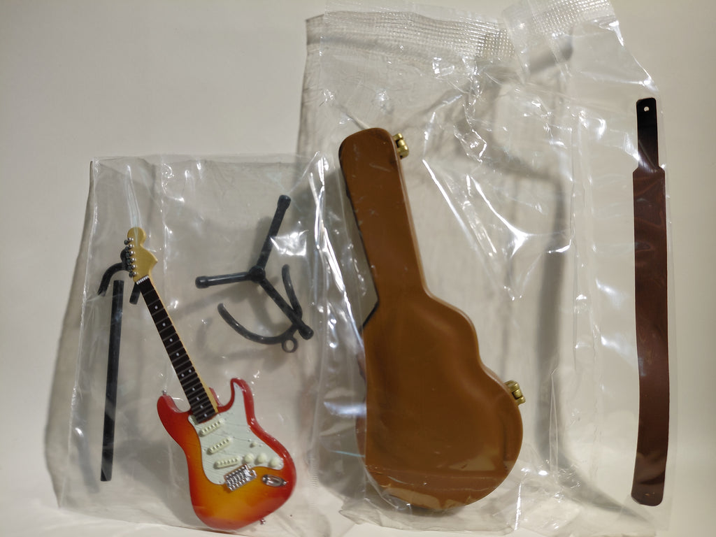 BECK 1/12 Acoustic Guitar Collection Stratocaster Type B (Hyodo Model) + Guitar Case Type B Special Version with Flocked Interior [Ryusuke Model] 5th- ⑩