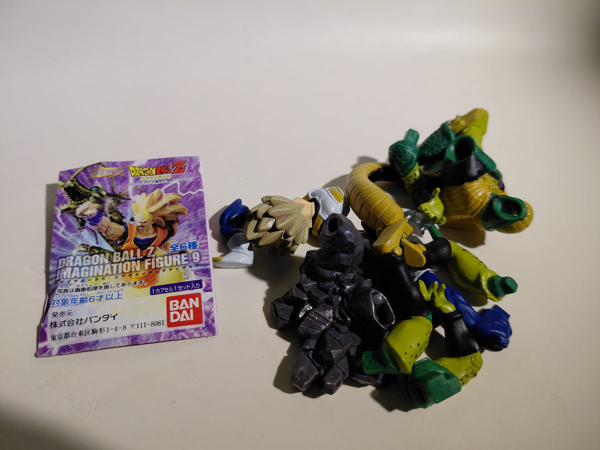 Bandai Dragon ball Z Imagination Figure Part 9 Vegeta vs Cell 2nd