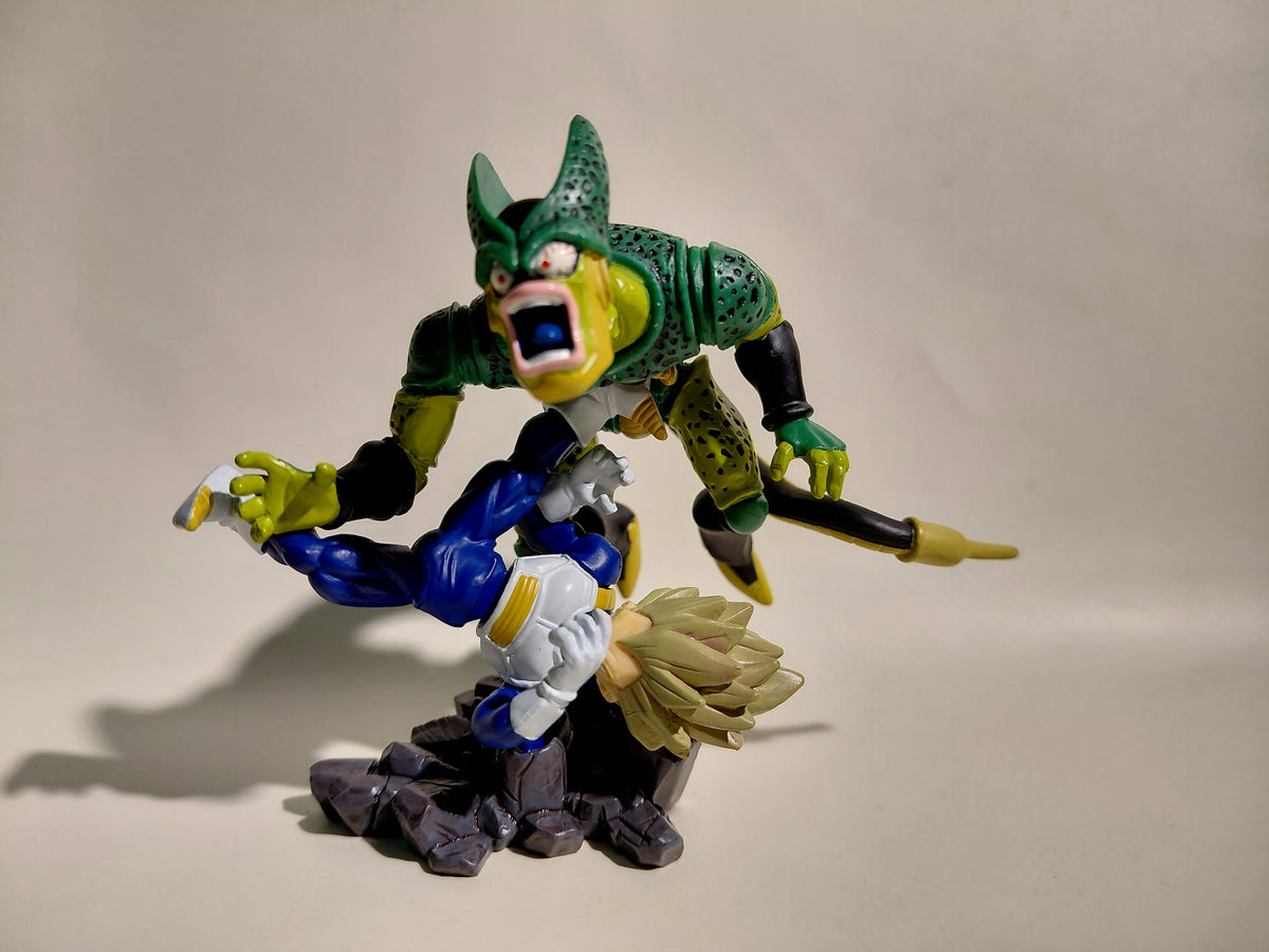 Bandai Dragon ball Z Imagination Figure Part 9 Vegeta vs Cell 2nd