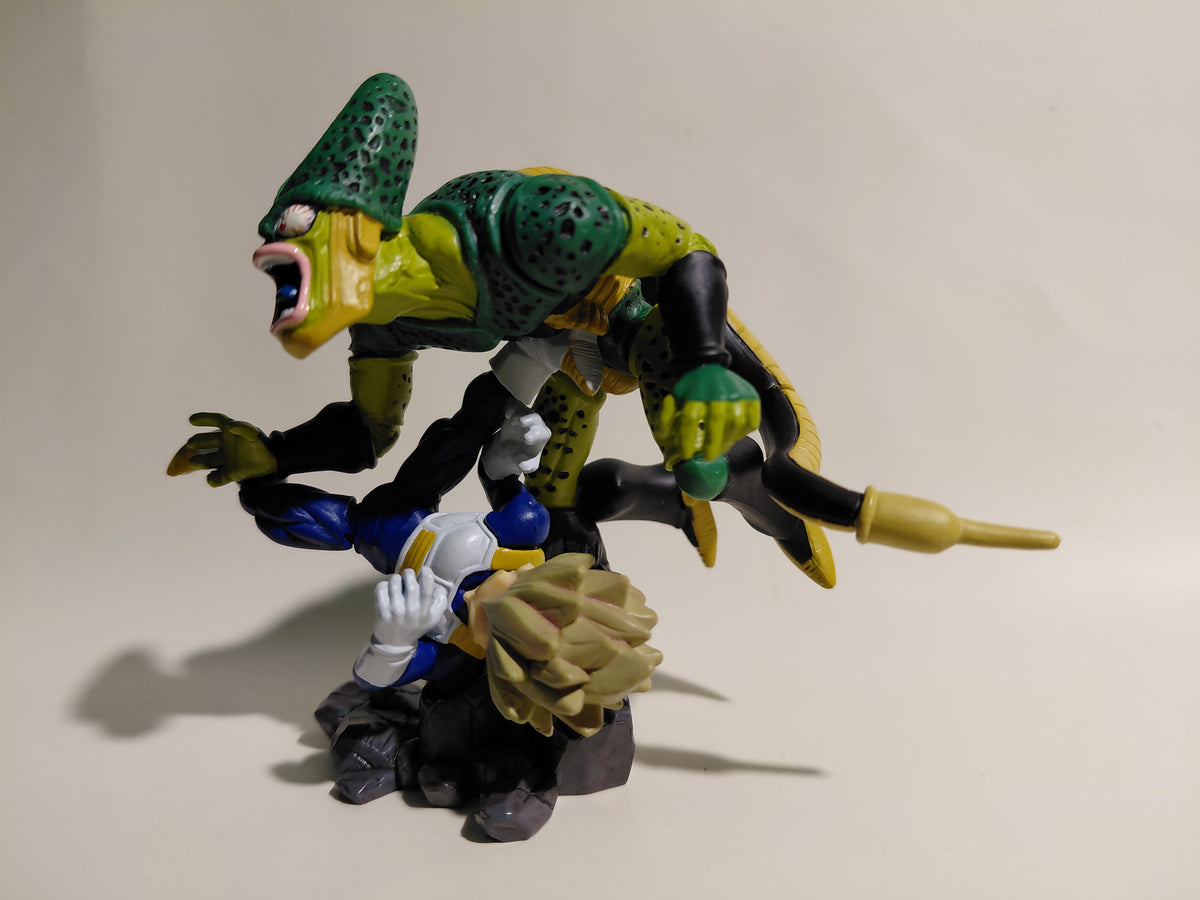 Bandai Dragon ball Z Imagination Figure Part 9 Vegeta vs Cell 2nd