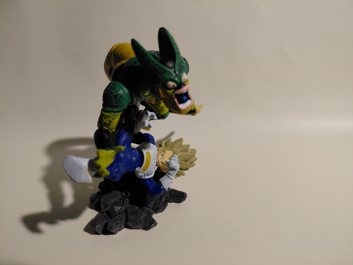 Bandai Dragon ball Z Imagination Figure Part 9 Vegeta vs Cell 2nd