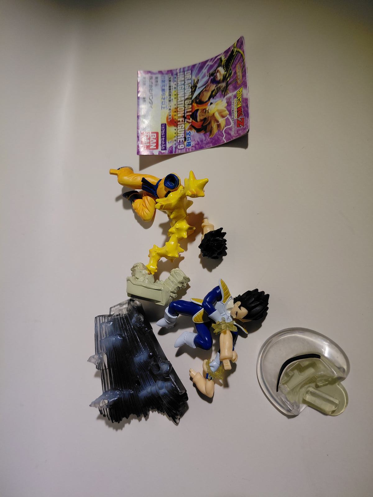 Bandai Dragon ball Z Imagination Figure Part 9 Goku vs Vegeta