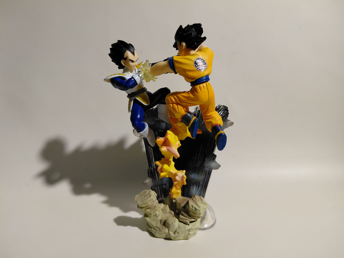 Bandai Dragon ball Z Imagination Figure Part 9 Goku vs Vegeta