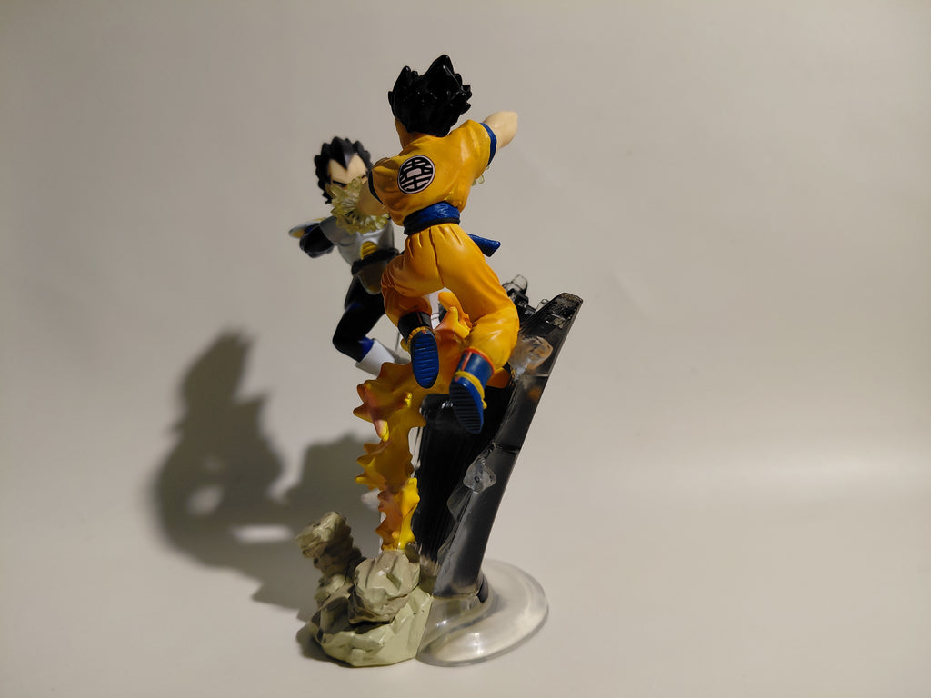 Bandai Dragon ball Z Imagination Figure Part 9 Goku vs Vegeta