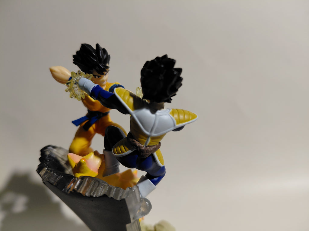 Bandai Dragon ball Z Imagination Figure Part 9 Goku vs Vegeta