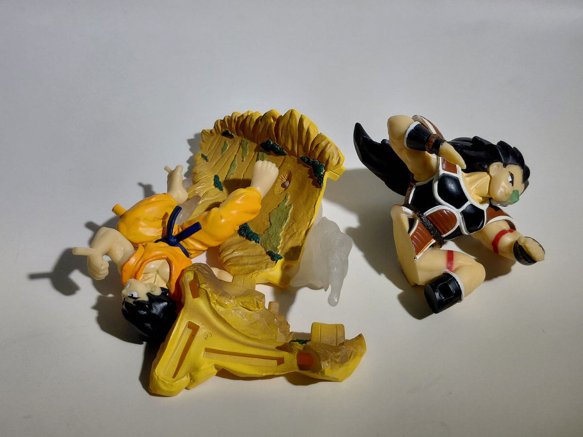 Bandai Dragon ball Z Imagination Figure Part 8 SonGoku vs Radditz