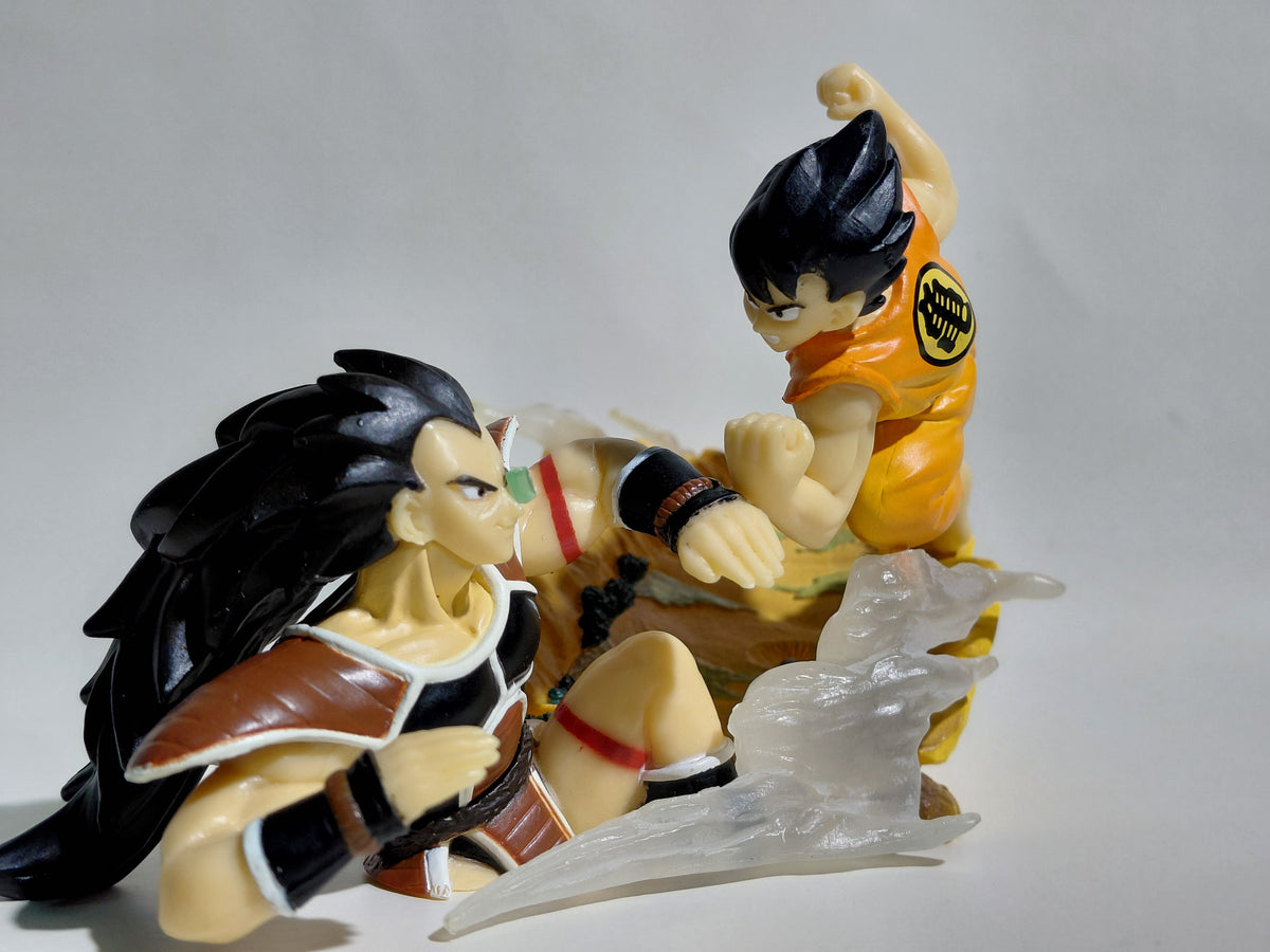 Bandai Dragon ball Z Imagination Figure Part 8 SonGoku vs Radditz