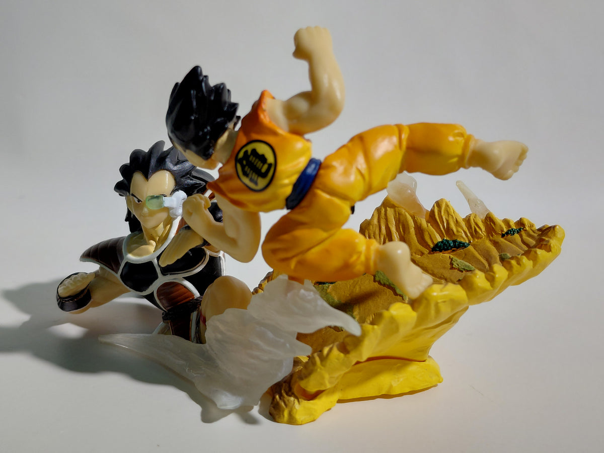 Bandai Dragon ball Z Imagination Figure Part 8 SonGoku vs Radditz