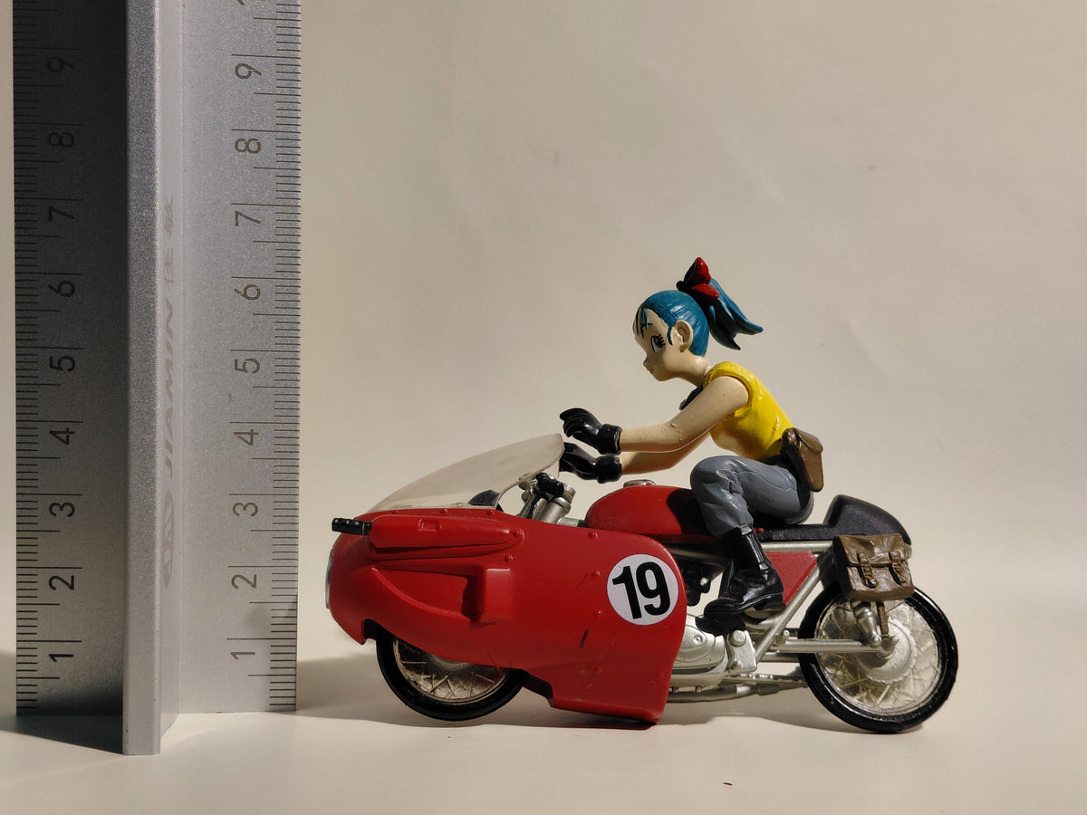 2003 BANDAI Dragon Ball Z Mecha Collection Figure Bulma with Bike