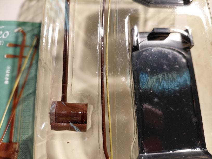 F-toys stringed instrument collection -Miniature Erhu (Ebony finish) b