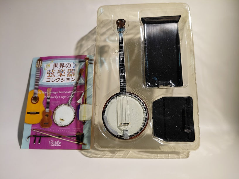 F-toys stringed instrument collection -Miniature Banjo