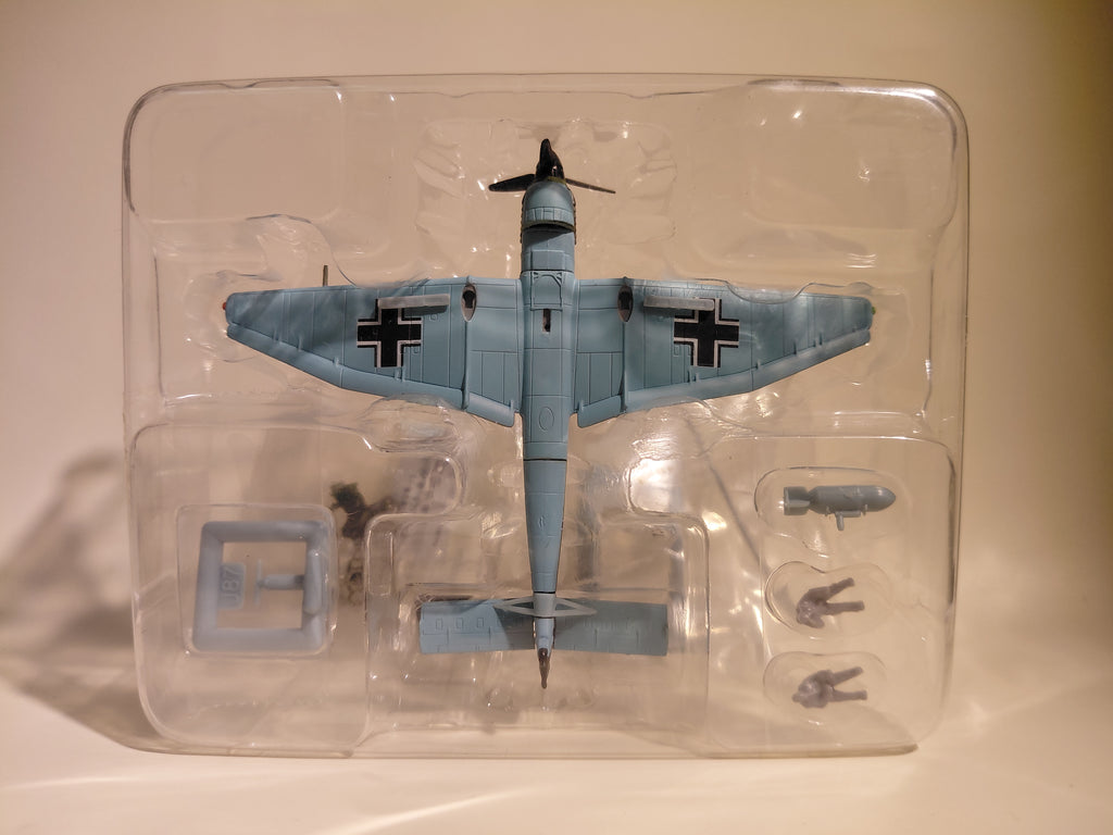 Bandai Wing Club Collection Part 2 #7 Junkers Ju 87 Stuka Dive Bomber, German Air Force